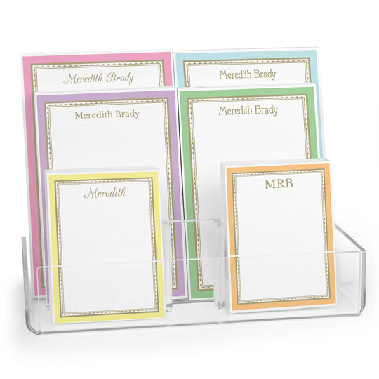 Pastel Borders Notepad Collection